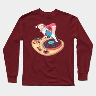 DJ Santa Long Sleeve T-Shirt